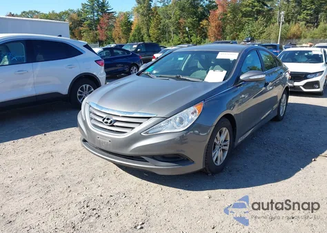 2014 Hyundai Sonata Gls z USA, uszkodzony, nr VIN 5NPEB4AC8EH931131